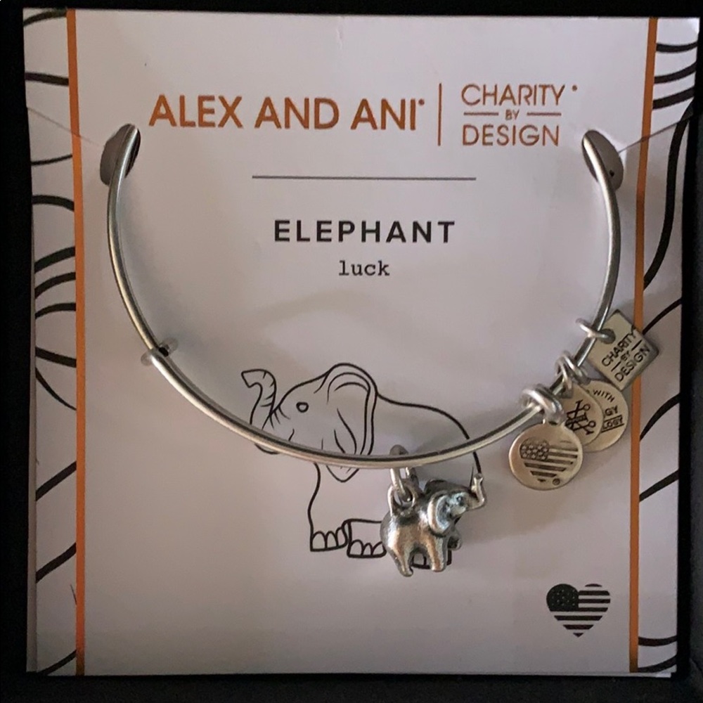 Alex and Ani Charity by Design Elephant Bracelet